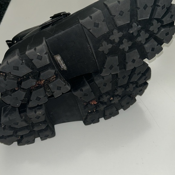 Forever 21 black thick tread boots. Good condition. - Picture 5 of 6